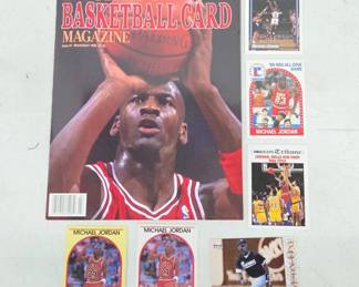 Basketball Collectibles Featuring Michael Jordan
