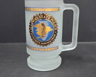 Frosted Illinois State Police Mug