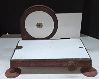 Metal Manual Tabletop Meat Slicer
