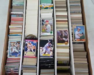 Baseball Trading Cards in Box