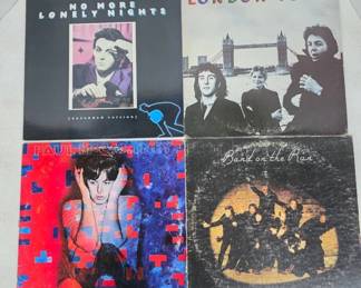 Paul McCartney and Wings Vinyl Records