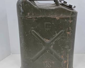 U.S. Metal Jerry Can with Screw Cap