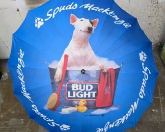 Spuds MacKenzie Bud Light Umbrella