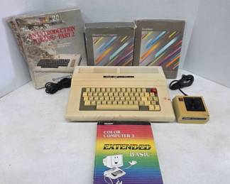 Tandy Color Computer 3 With Accessories