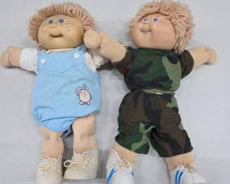 Cabbage Patch Dolls in Original Outfits