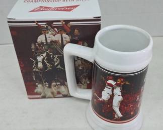 Budweiser Cardinals Championship Beer Stein