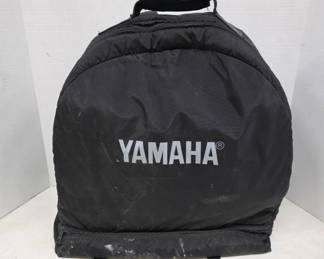 Yamaha Cymbal Bag with Cymbals and Sticks