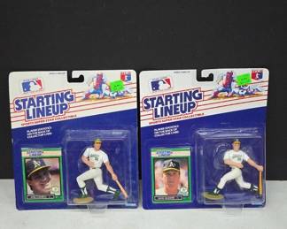 Starting Lineup Sports Figures in Packaging