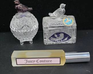 Hofbauer Lead Crystal Dresser Accessories