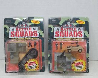 Battle Squads Combat Pack Toys in Packaging