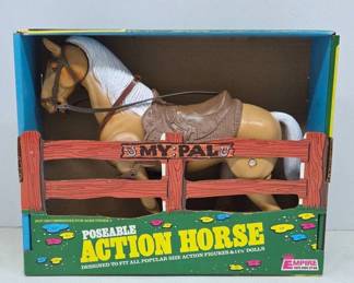Poseable Action Horse By Empire