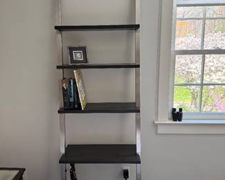 5 Tier Leaning Bookcase