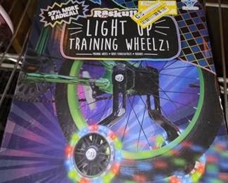 Raskullz Balance Buddy Light Up LED Bike Training Wheels