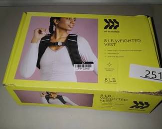 Weighted Vest 8lb - All In Motion