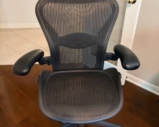 We have two office chairs - great fit for the matching desks