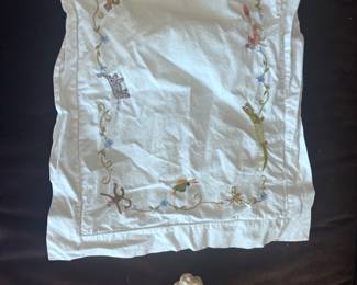 Bunny bank and pillow cover