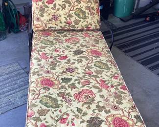 Wrought Iron Chaise Lounge