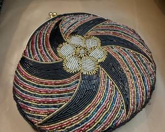 Beaded Clutch Purse