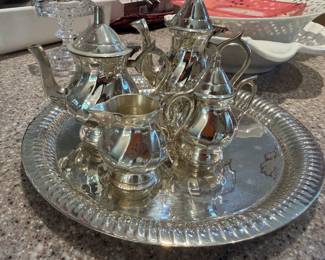 Silver Plate Tea Set
