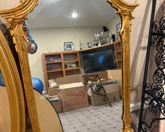 Ornate Gold Mirror 