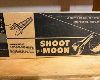 Vintage Shoot the Moon Game