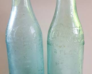 ANTIQUE COCA COLA BOTTLES WINSTON NC