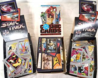 STAR TREK TRADING CARDS LOT