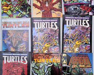 TMNT TURTLES COMICS 