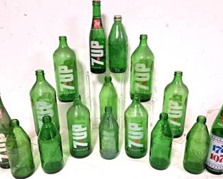 7-UP BOTTLES