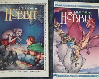 J R R TOLKIEN HOBBIT BOOKS LOT