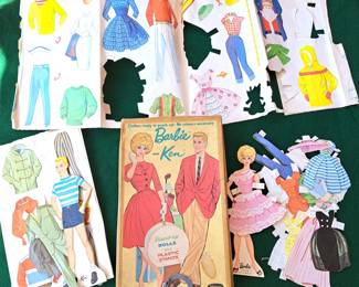 BARBIE & KEN PAPER DOLLS