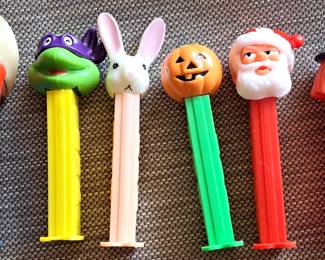 PEZ DISPENSERS LOT TMNT