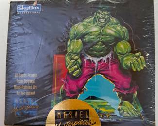 RARE HULK COMIC TRADING CARDS UNOPENED