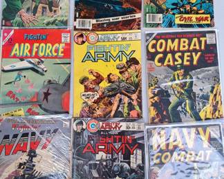 MILITARY COMICS 