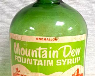 MT DEW SYRUP BOTTLE
