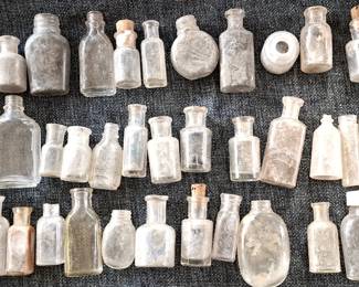 SMALL MEDICINE BOTTLES