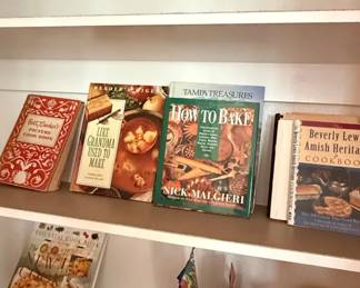 Collection of Vintage Cookbooks