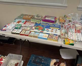 Assorted Board Games, Card Games, and Educational Toys