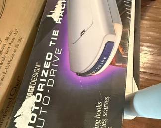 Sharper Image Motorized Tie Rack