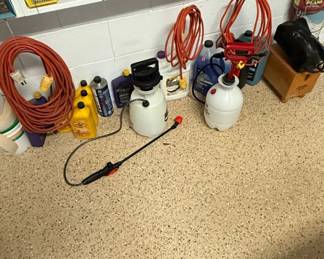 Assorted Garden and Cleaning Supplies Bundle