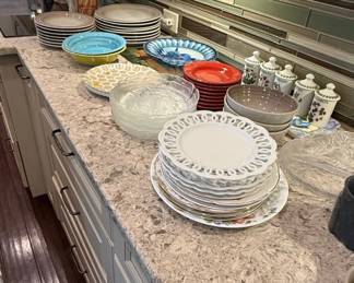 Juliska Dinnerware and Glassware Assortment