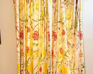 Floral Pattern Drapes