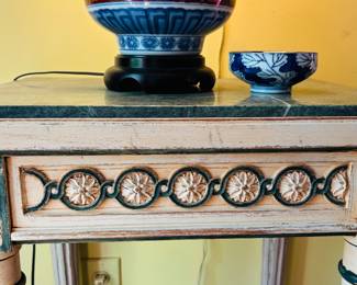Pair of Marble Top French Style Tables