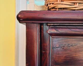 Asian Open Fretwork Cabinet