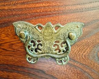 Asian Open Fretwork Cabinet