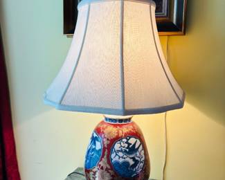 Imari Style Lamp
