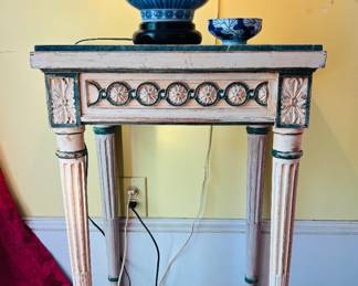 Pair of Marble Top French Style Tables