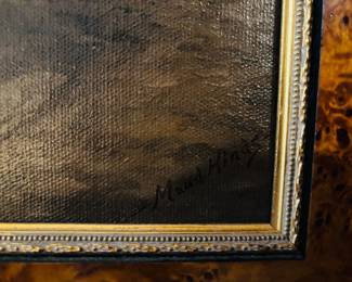 Pair of Signed Horse Paintings