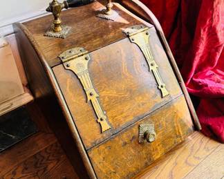 Antique Coal Box