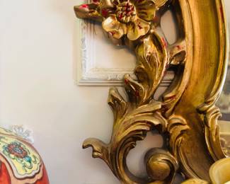 Ornate Gold Mirror